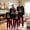 Black Red, variant on AIGUR Family Matching Christmas Pajama Set, Long Sleeve Letters Print T-shirt with Plaid Pants Sleepwear Loungewear
