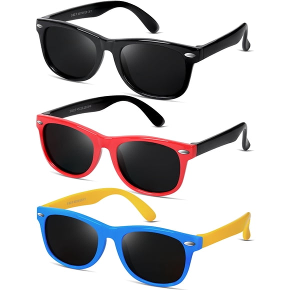Gafas de Sol Polarizadas BEALER para Niños Protección UV400 Edad 3-9
