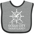 thumbnail image 3 of Inktastic Ocean City Maryland Vacation Boys or Girls Baby Bib, 3 of 4