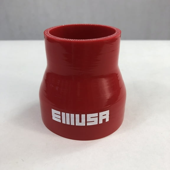 3Ply 2.75" To 2'' inch Straight Reducer 76mm Silicone Hose Coupler Pipe Red