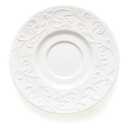 Lenox Opal Innocence Carved Saucer - Set of 4