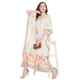 thumbnail image 3 of Oussum Women Plus Size Kaftan Maxi Dress Kimono Sleeve Caftan Party wear Casual Dresses Online, 3 of 8