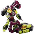 thumbnail image 1 of Figura de acción 6 en 1 NBK KO GT Devastator, juguetes de ingeniería, camión combinador, excavadora, licuadora, juguete para niños Fivean unisex, 1 of 2