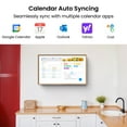 thumbnail image 4 of ApoloSign 15.6 inch Digital Calendar, Dual-Mode Smart Wall Planner & Interactive Display Electronic Touchscreen Chore Chart for Family Schedules, Sync Calendars, No Subscription (Teak), 4 of 17