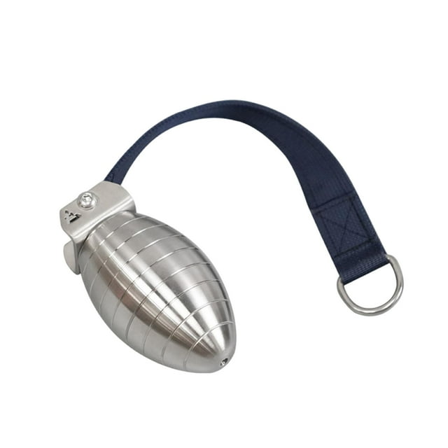 Pelota elíptica para muñeca y fortalecimiento del agarre. de entrenamiento de acero inoxidable para con pronación. Ideal para entrenar