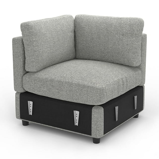Esquinero Sala Seccional Modular Adapti Gris Niebla | Modulo E