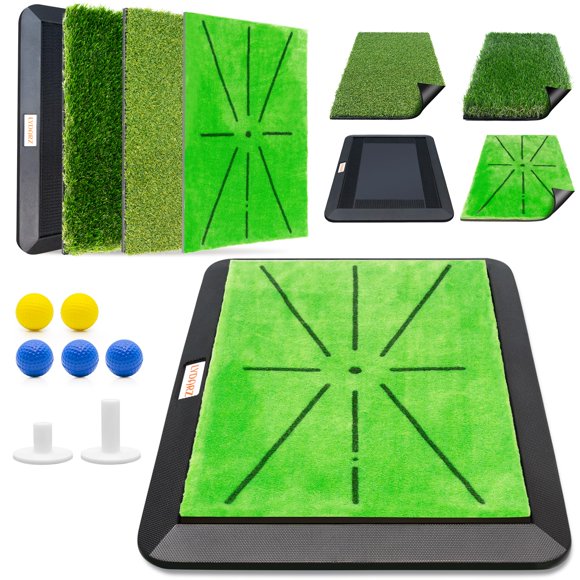 Colchonetas de golf, equipo de entrenamiento LYDARZ con pista de balanceo