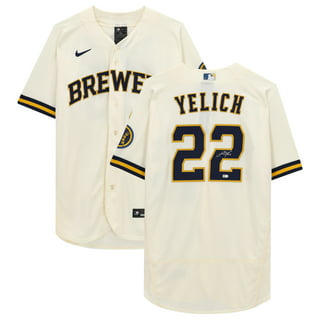 Men's Nike Christian Yelich Navy Milwaukee Brewers Alternate Authentic  Player Jersey