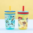 thumbnail image 3 of Zak Designs Disney Pixar Toy Story Kelso Toddler Tumblers For Travel or At Home, 15oz 2-Pack Durable Plastic Sippy Cups With Leak-Proof Design is Perfect For Kids (Woody, Buzz & Friends), 3 of 11
