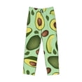 thumbnail image 4 of Balery Avocado With Seeds print Men's Pajama Pants,Ultra Lightweight Pjs,Lounge Pant-X-Large, 4 of 9