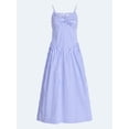 thumbnail image 5 of Free Assembly Women's Twist Front Sleeveless Maxi Dress with Drop Waist, Sizes XS-XXL, 5 of 5