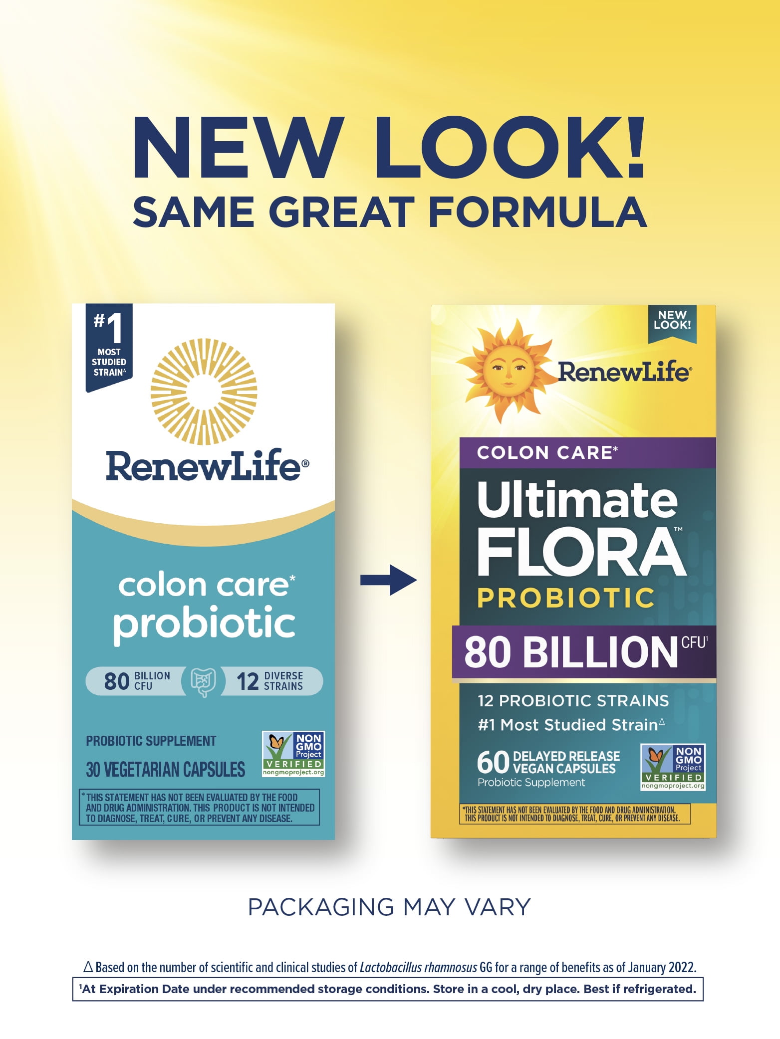 Renew Life Ultimate Flora Probiotic - Digestive Support, Gut