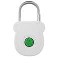 thumbnail image 1 of Inteprter Armario doble de oficina con cerradura inteligente con huella dactilar para equipaje al aire libre Cerraduras de hardware blanco, 1 of 4