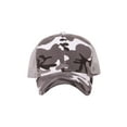 thumbnail image 3 of Low Profile Outdoor Camuflage Adjustable Hat - Grey Camo, 3 of 5