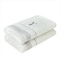 thumbnail image 2 of SKL Home Casual Monogram Bath Towel, "Y", White, 2 of 6