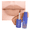 Nude Suede 001, variant on RUBY VIBE CO Matte Liquid Lipstick, True Red Long-Wear Lip Color with Velvety Non-Drying Finish, 0.23 fl oz