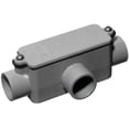 thumbnail image 2 of Carlon PVC T Access Fitting - Non-Metallic Conduit Body - 1-1/4 In., Gray, 2 of 3