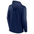 thumbnail image 3 of Men's Fanatics Navy/Red New England Patriots Ball Carrier Full-Zip Hoodie, 3 of 3