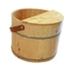 thumbnail image 2 of Lavabo de madera para baño de pies, cubo para baño de pies de madera, hecho a mano, portátil, grueso, para remojar los pies, 2 of 9