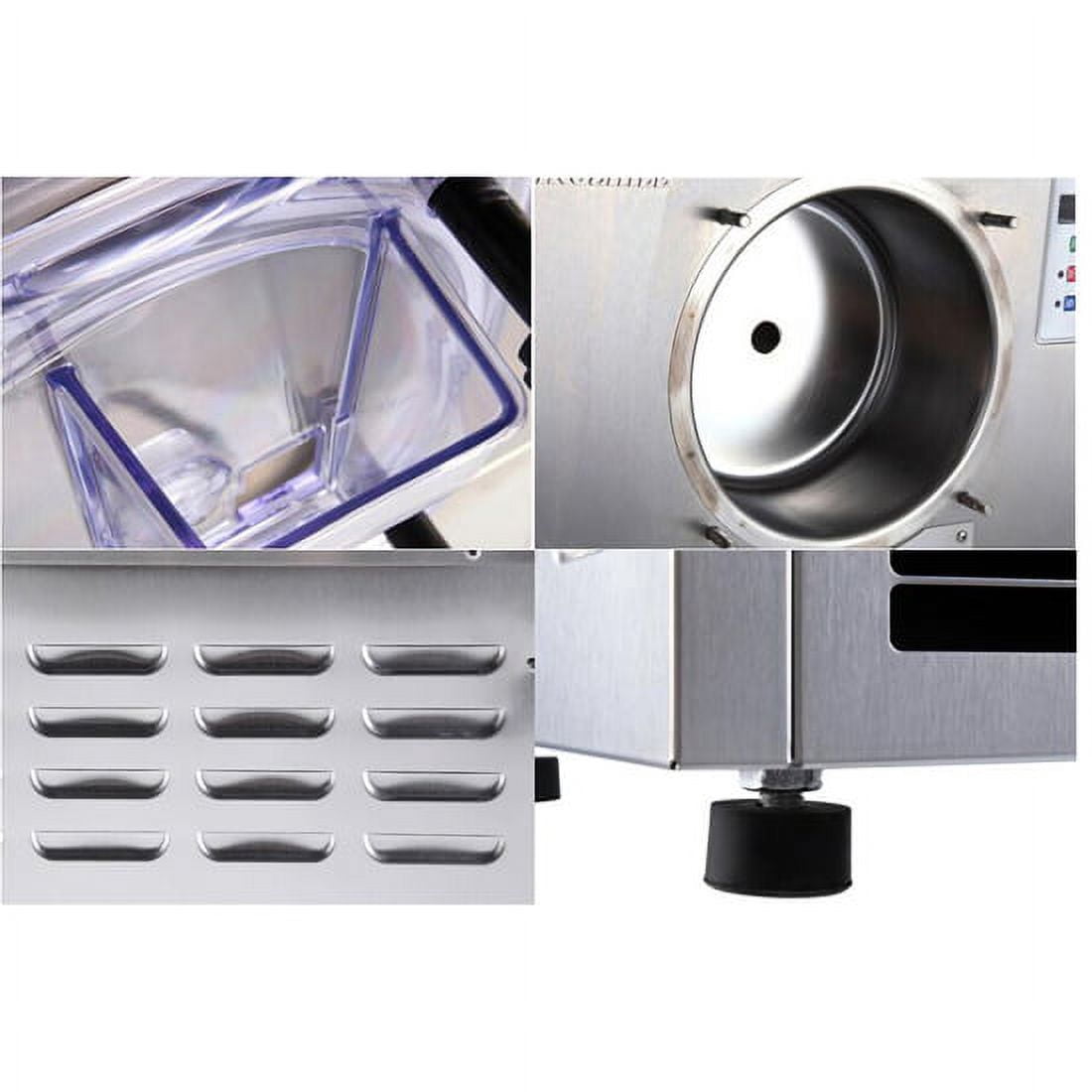 EQCOTWEA Frozen Hard Ice Cream Machine Commercial Desktop LCD Ice Cream Maker
