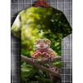 thumbnail image 3 of Men's novelty T-shirt, featuring a waking color - very natural, multi-functional and comfortable, suitable for going out, traveling and daily wear, 3 of 6