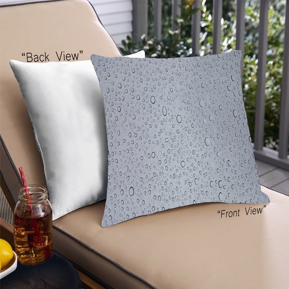 Ahgly Company Abstract Textures Outdoor Throw Pillow, 18 inch by 18 inch