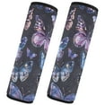 thumbnail image 2 of ALAZA Beautiful Butterflies Car Seat Belt Adjuster Neck Covers Shoulder Cushions Pads S, 2 of 8
