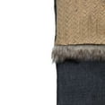 thumbnail image 3 of Northlight Burlap and Chambray Christmas Stocking - 20", 3 of 4