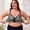 Black, variant on Bra Lingerie for Casual Everyday Wear with Front Button Design and Backless Comfort - Seamless Support for All Seasons Unisex Style