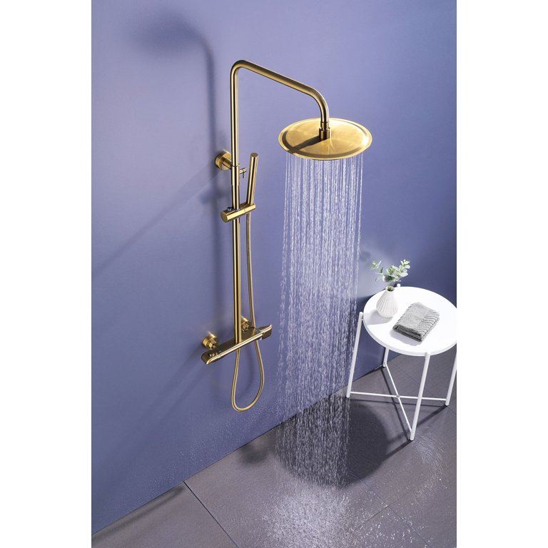 1-Spray Patterns with 1.5 GPM 10 in. Wall Mount Dual Shower Heads in Chrome 1-Spray Patterns with 1.5 GPM 10 in. Wall Mount Dual Shower Heads in Chrome