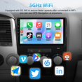 thumbnail image 4 of Estéreo de coche AWESAFE 5G/WiFi mejorado para Toyota Tundra/Sequoia, 4 of 7