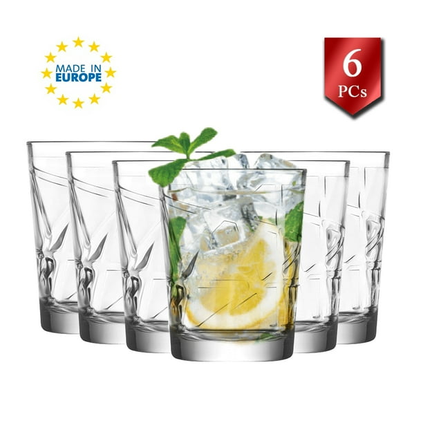 Modern Drinking Glasses for Water, Juice, Cocktail, Other Beverages ...