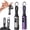 Black+Purple, variant on 4-In-1 Smart Digital Display Keychain,Fast-Charging,Kink-Resistant & Compact Lanyard Cord for Laptop Phone
