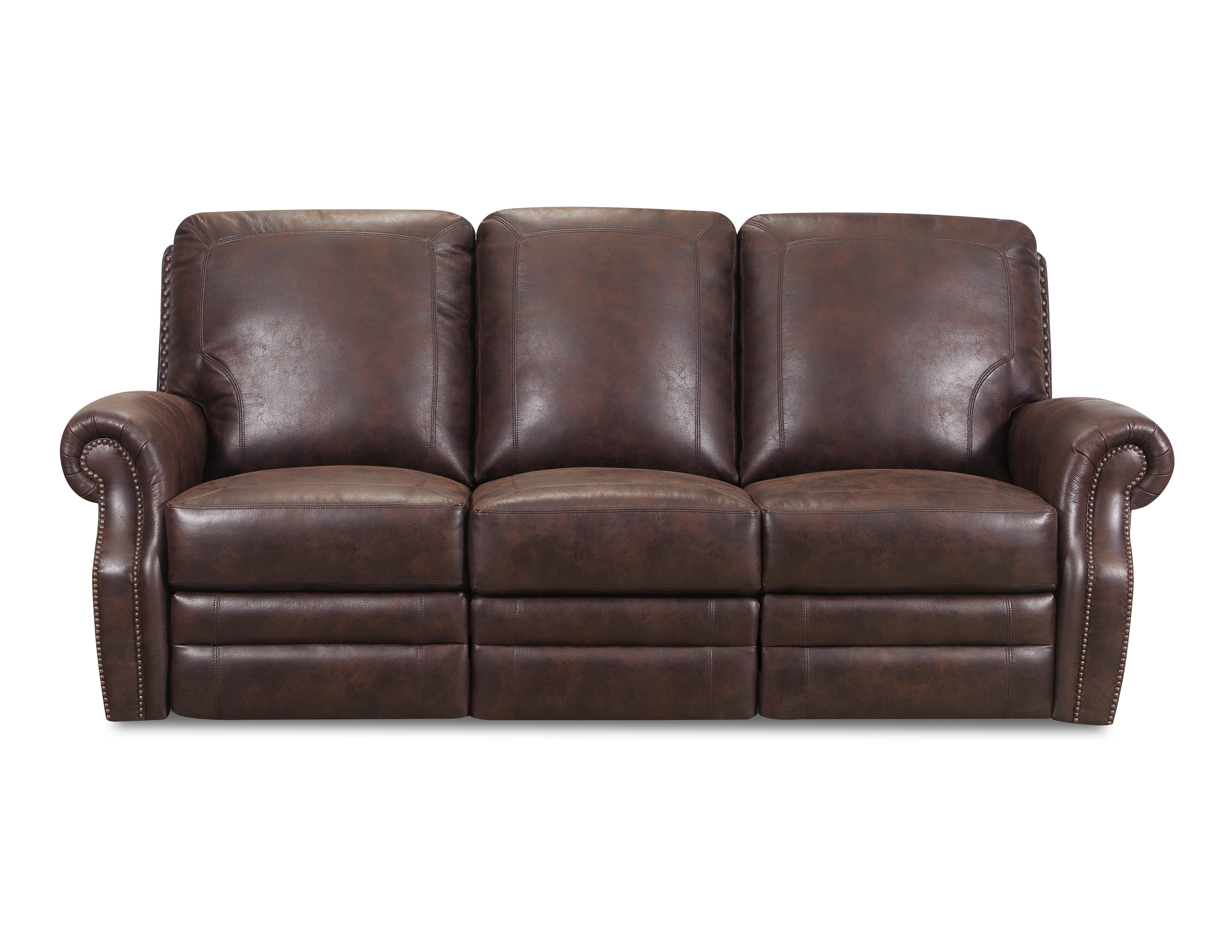 Lane Essentials 57003P53 Badlands Walnut Powered Double Motion Sofa