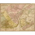 thumbnail image 2 of Vintage Maps 18x15 White Modern Wood Framed Museum Art Print Titled - Lower Canada 1844, 2 of 4