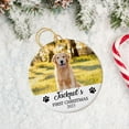 thumbnail image 3 of Personalized Dog First Christmas Ceramic Ornament - Custom Name & Photo for Baby Dog, Cat - Pet 1st Xmas Gifts for Pet Lovers - Add Photo Ornament 2025, 3 of 6