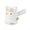 White, variant on Kitchen Storage Containers Cartoon Design PC Silicone Quantitative Seasoning for Shaker Proof Sealed Jars White