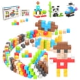 thumbnail image 1 of Rompecabezas magnéticos, cubos Picasso, 108 piezas, para niños y niñas mayores de 3 años, 1 of 9