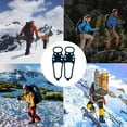 thumbnail image 3 of Universel de Sport d'Hiver - Chaussures 025 Traction en Silicone Durable pour Randonnée Marche Escalade Pêche Activités Extérieures Unisexe, 3 of 3