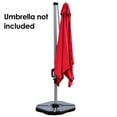 thumbnail image 2 of Gymax Parasol Déporté de Patio 4 Pcs Base Sable/eau Rempli, 2 of 10