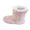 Pink, variant on Wovix Slippers for Women Thermal Memory Foam Comfy House Slippers Winter with Anti-Skid Rubber Sole for Indoor and Outdoor Shoes