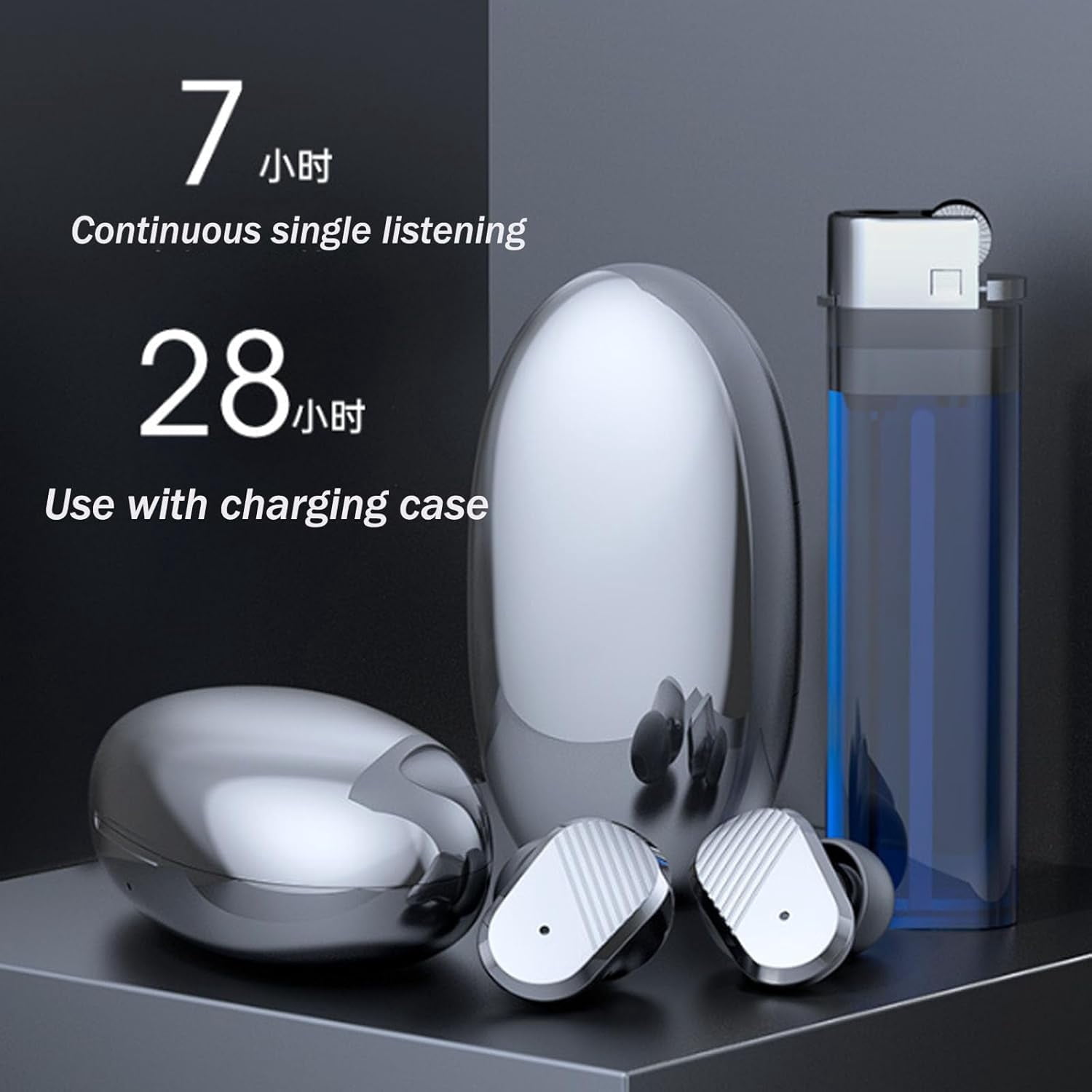 Echolabs Ear Buds 2025 Edition, Echolabs Audio Earbuds Wireless Bluetooth, Echo Labs Earbuds 2025, Noise Cancelling with LED Display for Sports Workout