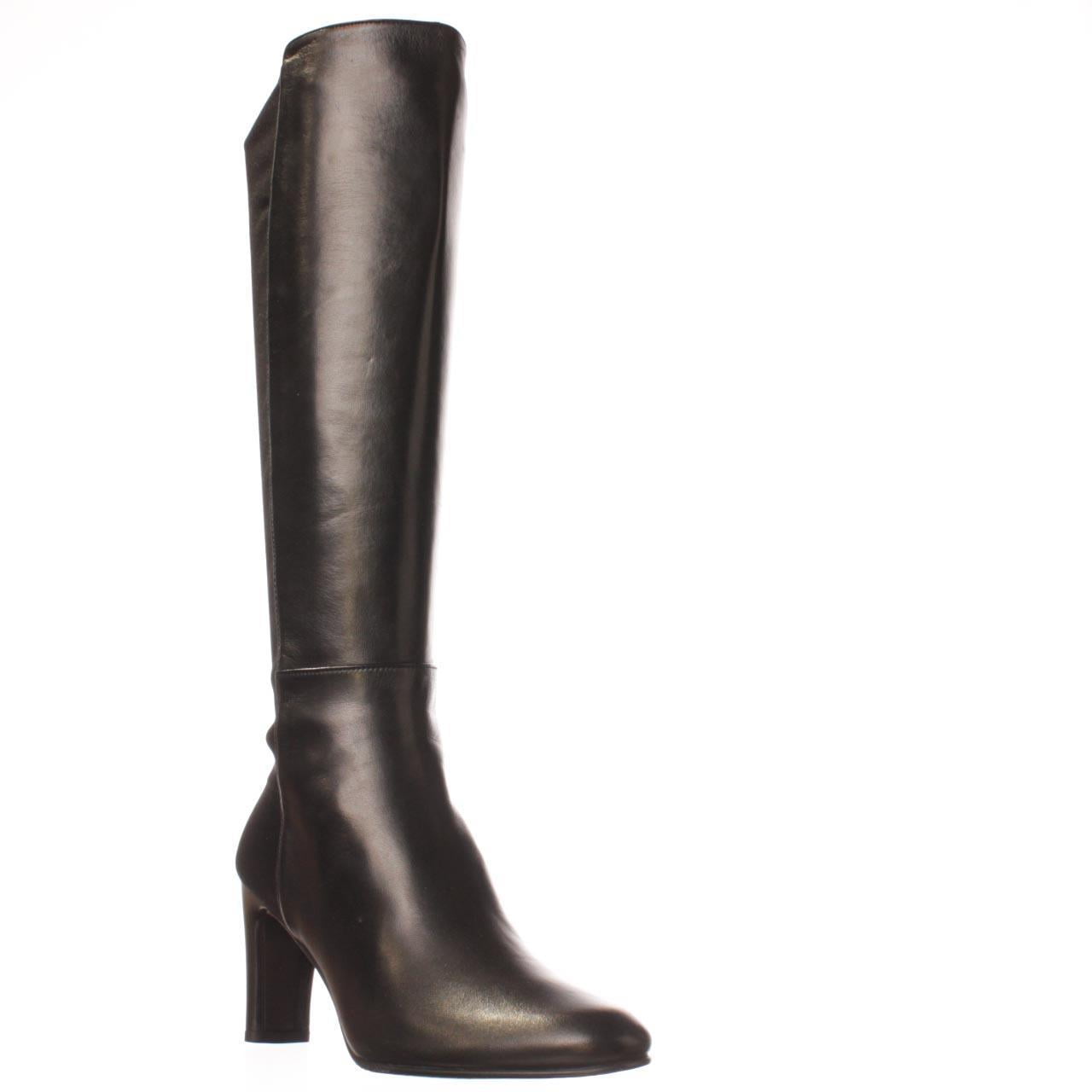 Womens Stuart Weitzman Halfhi Knee High Boots, Black Nappa - Walmart.com