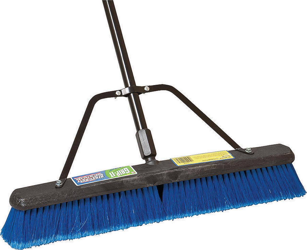 Strongest NO MORE TEARS 80% Heavier Duty Broom and Dustpan Set Upright Dust 