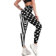 thumbnail image 1 of Women's High Waisted Yoga Pants Workout Leggings 4-Way Stretch Running Exercise Pants, 1 of 5