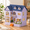 Happy House, variant on Romantic Castle DIY Miniature Wooden House Craft Kit for Adults