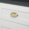 thumbnail image 3 of GlideRite 2.5 in. Center Classic Bin Cabinet Pull, Champagne Gold, Pack of 25, 3 of 4