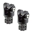 thumbnail image 1 of Par de soportes Clevis/Bimini RAILBLAZA Black, 1 of 1