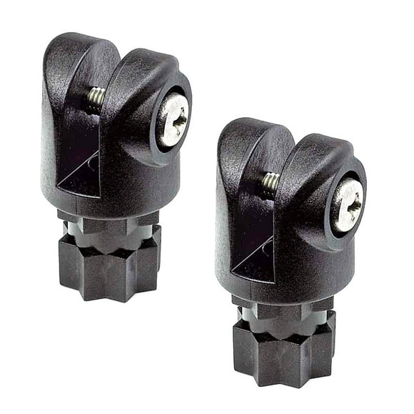 Par de soportes Clevis/Bimini RAILBLAZA Black