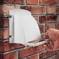 thumbnail image 3 of Dundas Jafine White Gas or Electric Dryer Vent Kit (4-Piece) TD48PMKZW6, 3 of 5